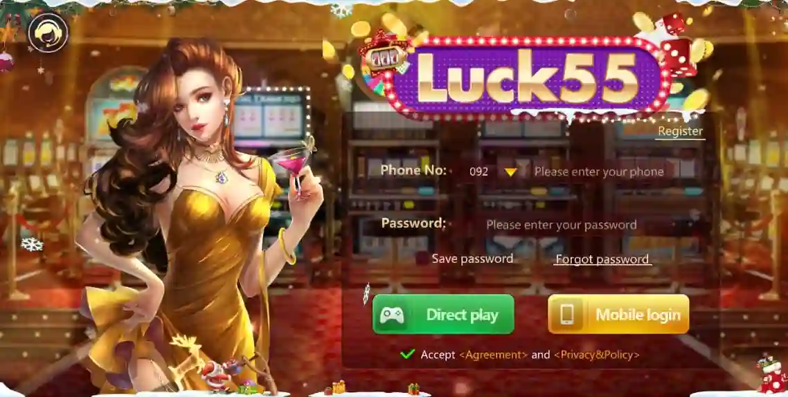 Luck 55 Game 2026 Official Performance Banner